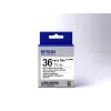 Epson κασέτα ετικετών Magnetic LK-7WB2 μαύρο/λευκό 36mm (1,5m)