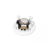 Ηχείο πλήρους φάσματος Omnitronic 80710210 λευκό ενσύρματο 5 W