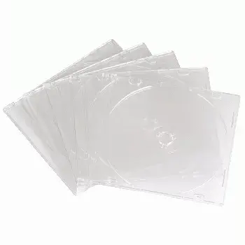 Λεπτή κενή θήκη CD Hama 051164 συσκευασία 10 διαφανές 1 δίσκος