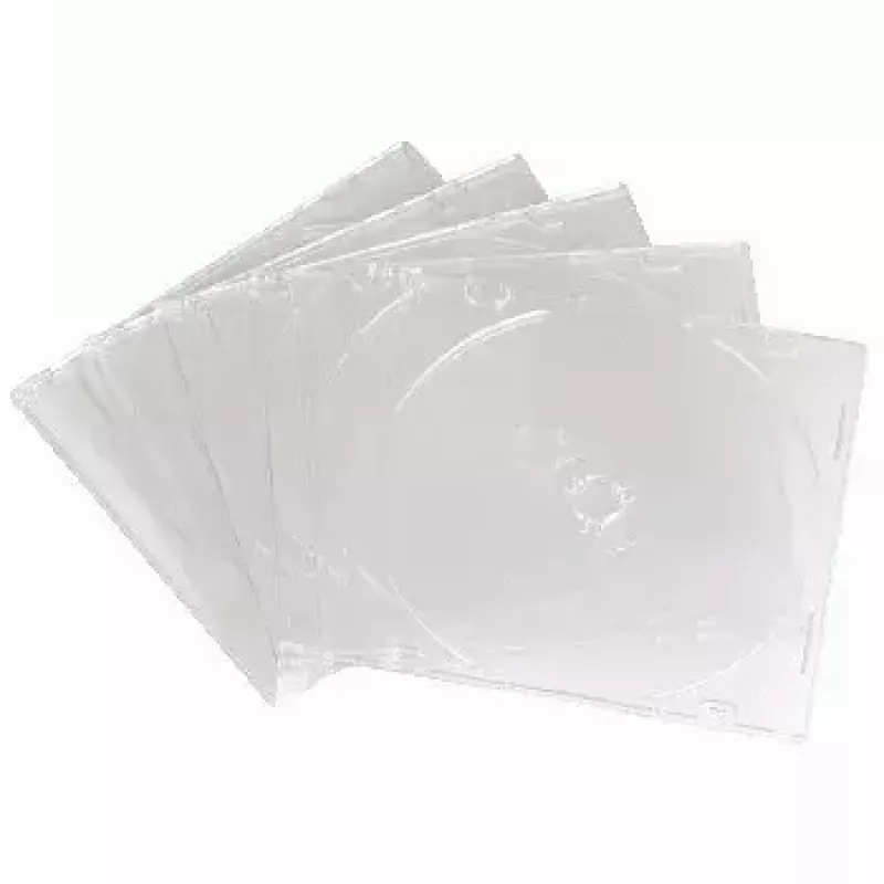 Λεπτή κενή θήκη CD Hama 051164 συσκευασία 10 διαφανές 1 δίσκος