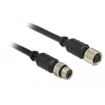 Σειριακό καλώδιο Navilock 62971 μαύρο 1 m M8