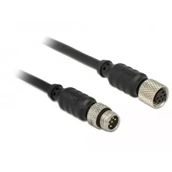 Σειριακό καλώδιο Navilock 62974 μαύρο 5 m M8