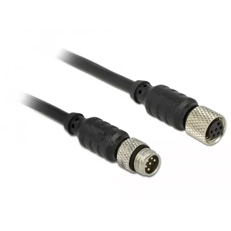 Σειριακό καλώδιο Navilock 62974 μαύρο 5 m M8