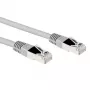 Καλώδιο patch ACT γκρι 7 μέτρα LSZH U/UTP CAT5E με βύσματα RJ45