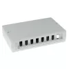 Aufputzbox ACT FA5000 unshielded 8-Port Cat5e — 171,4×38×118,8 mm
