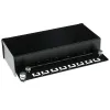 Aufputz-shielded Patch-Box ACT 8-Port CAT6, 173×44 mm