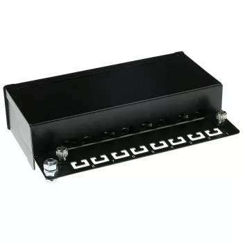 Aufputz-shielded Patch-Box ACT 8-Port CAT6, 173×44 mm