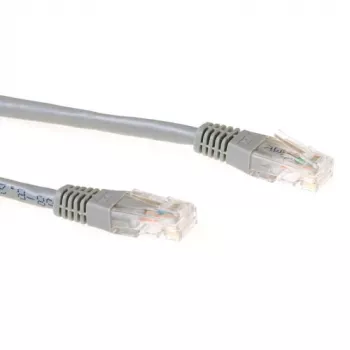ACT Γκρι Καλώδιο Patch U/UTP CAT6 25 μέτρων με βύσματα RJ45