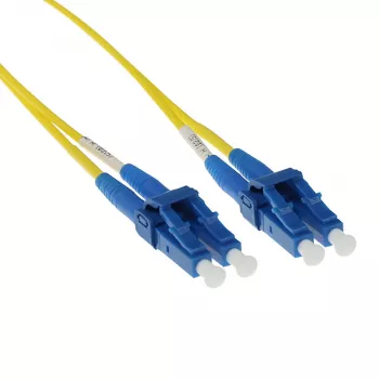 ACT 20 μέτρα LSZH Singlemode 9/125 OS2 Short-Boot οπτική ίνα patch cable Duplex με βύσματα LC