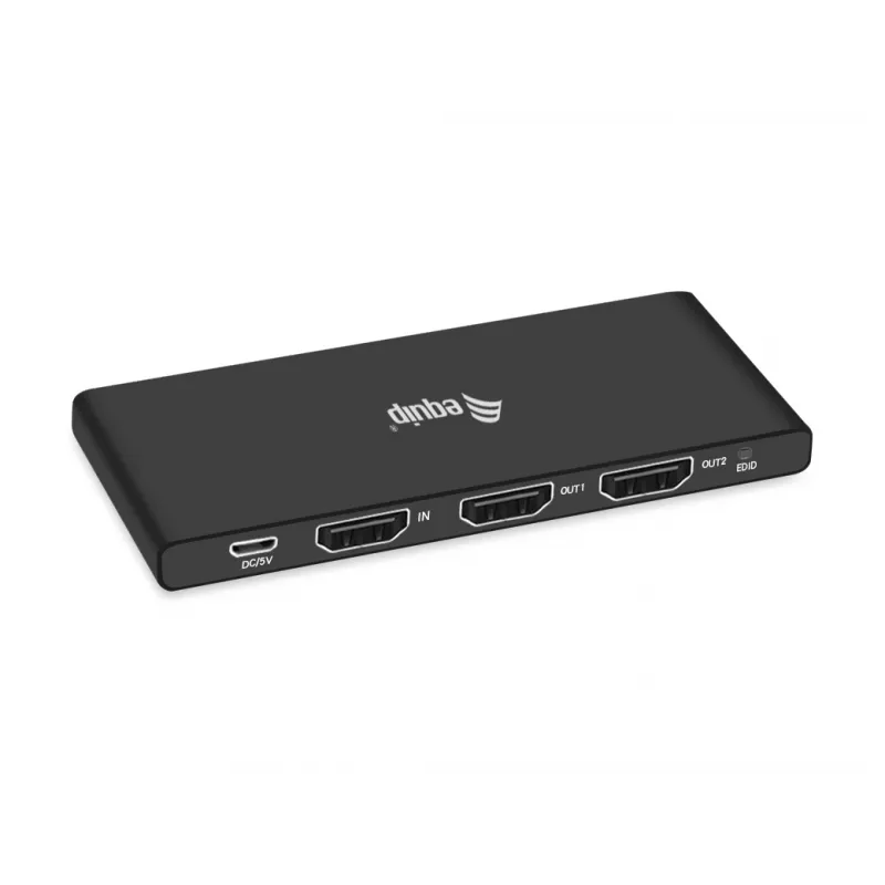 Equip Ultra λεπτός Διαχωριστής HDMI 2.0 2 θυρών