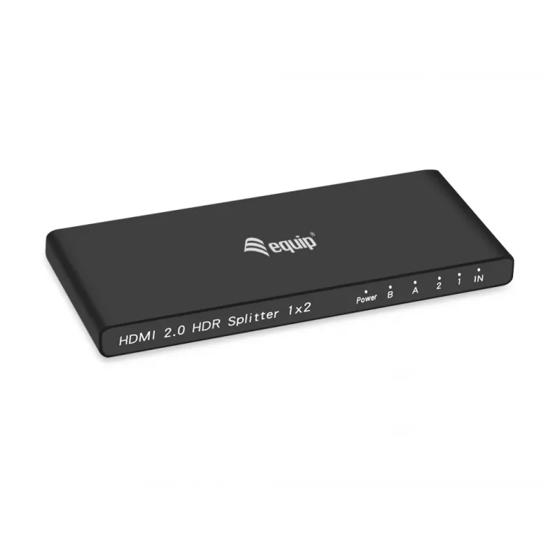 Equip Ultra λεπτός Διαχωριστής HDMI 2.0 2 θυρών