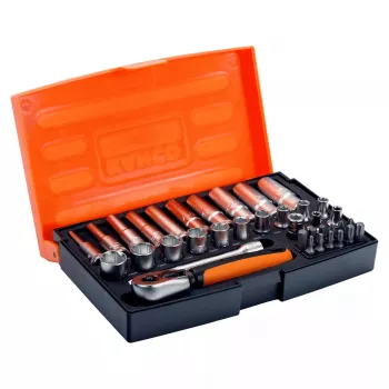 Bahco SL25L Σετ καρυδάκια 37 τεμ.