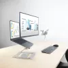 Βάση laptop ACT AC8135 Αλουμίνιο γκρι αδιαβάθμητα ρυθμιζόμενο ύψος