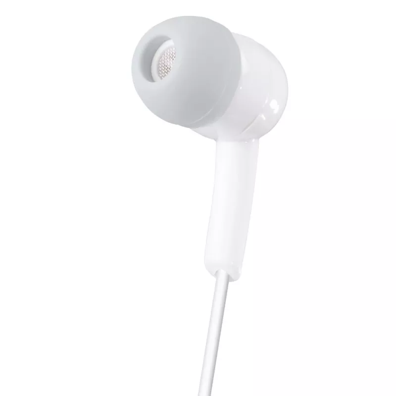 Hama Gloss Ακουστικά Ενσύρματα In-Ear Μουσική Γκρι, Λευκό