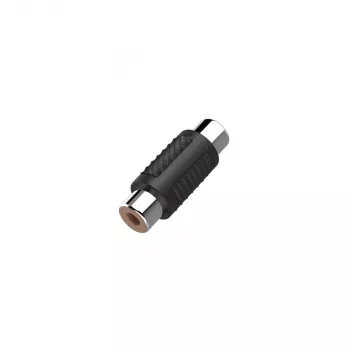 Καλώδιο ήχου RCA Hama 00205182 Θηλυκό σε Θηλυκό Μαύρο
