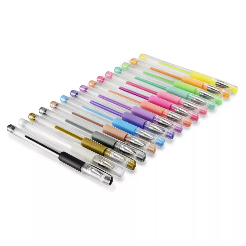 Hama Pastel & Classic Gelστιλό με καπάκι Πολύχρωμο 15 τεμ.