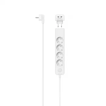 Hama 00223191 πολύπριζο 5 θέσεων με προσαρμογέα USB-C