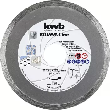 Δίσκος κοπής KWB 725870 για κεραμικά μάρμαρο πλακίδια