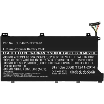Ανταλλακτικό laptop CoreParts MBXLP-BA0015 πλάτος 100,1 mm βάθος 4,3 mm ύψος 205,9 mm