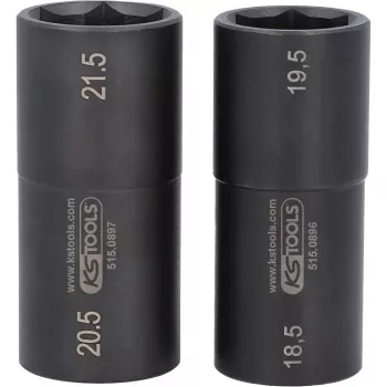 Σετ καρυδάκια KS Tools 515.0895 υποδοχή 1/2 ίντσες 2 καρυδάκια
