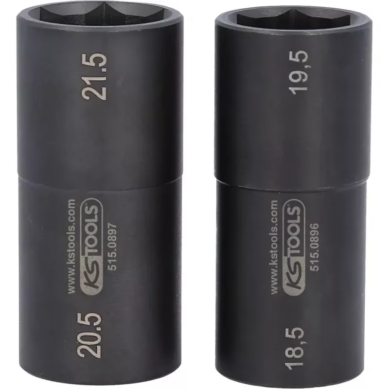 Σετ καρυδάκια KS Tools 515.0895 υποδοχή 1/2 ίντσες 2 καρυδάκια