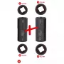 Σετ καρυδάκια KS Tools 515.0895 υποδοχή 1/2 ίντσες 2 καρυδάκια