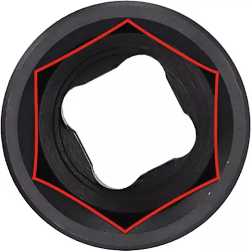 Καρυδάκι κρούσης KS Tools 515.0896 υποδοχή 1/2 ίντσες DIN 3121 ISO 1174