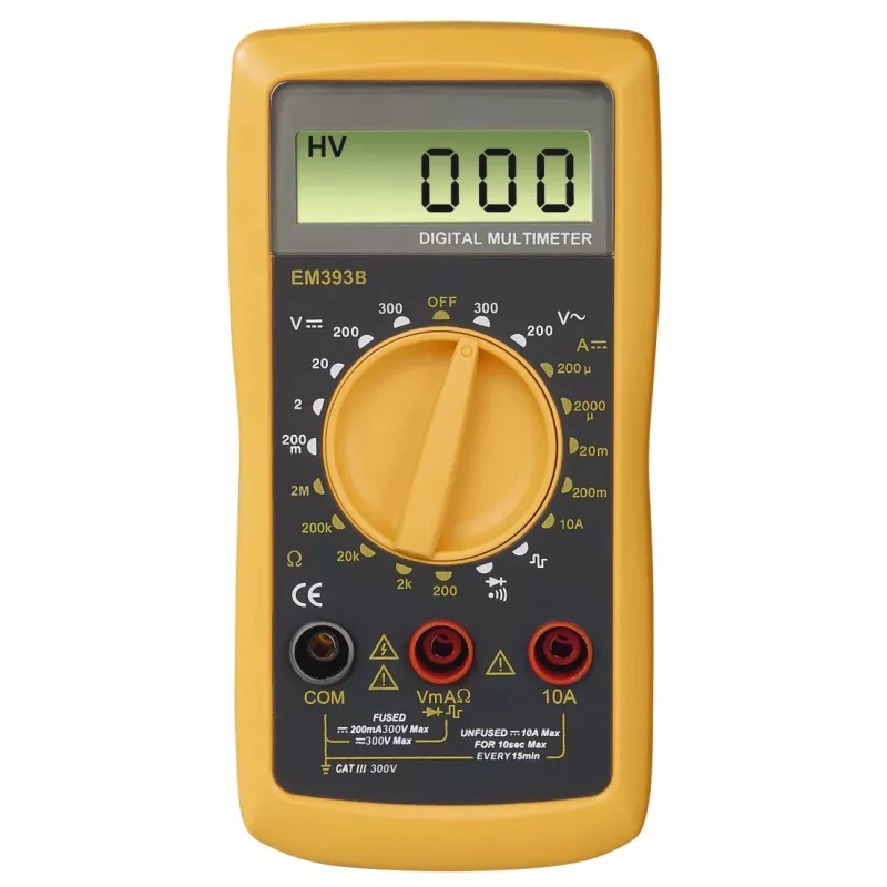 Hama 00223565 πολύμετρο ψηφιακό πολύμετρο CAT III 300V