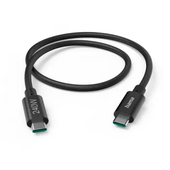 Hama Full-Featured Καλώδιο USB USB 3.2 Gen 1 (3.1 Gen 1) 1,5 m USB C μαύρο