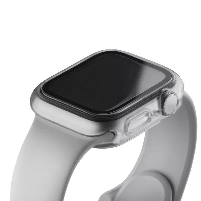 Hama 00210918 Έξυπνη θήκη για smartwatch, μαύρο, διαφανές