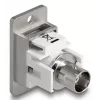 DeLOCK 90880 Έξοδος υποδοχής BNC Ασημί Λευκό 50 Ω