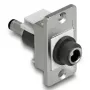 DeLOCK Keystone-Modul 90885 Επίπεδο Μαύρο Ασημί Λευκό DC 5,5 x 2,1