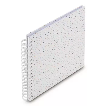 Φωτογραφικό άλμπουμ Hama Confetti πολύχρωμο 100 φύλλα 10 x 15 cm με σπιράλ βιβλιοδεσία