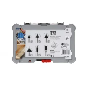 Bosch 2 607 017 470 σετ φρέζας 6 τεμ.