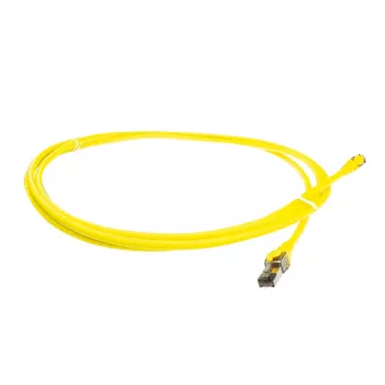 ACT κίτρινο καλώδιο patch 5 μέτρων SFTP CAT8 χωρίς γλωττίδα με βύσματα αρσενικό RJ45