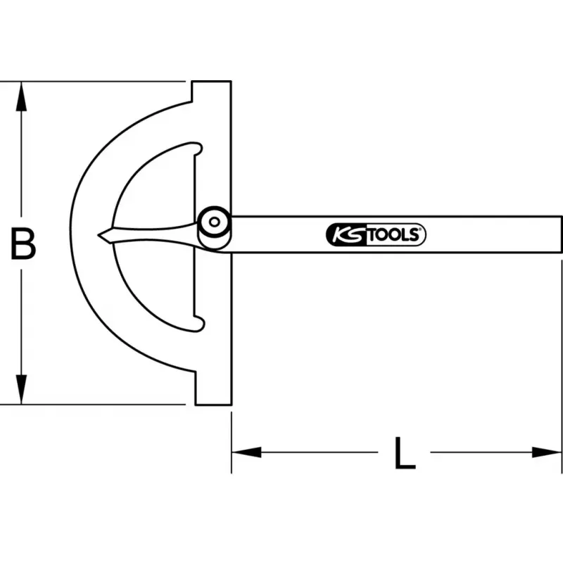 Μοιρογνωμόνιο KS Tools 300.0640