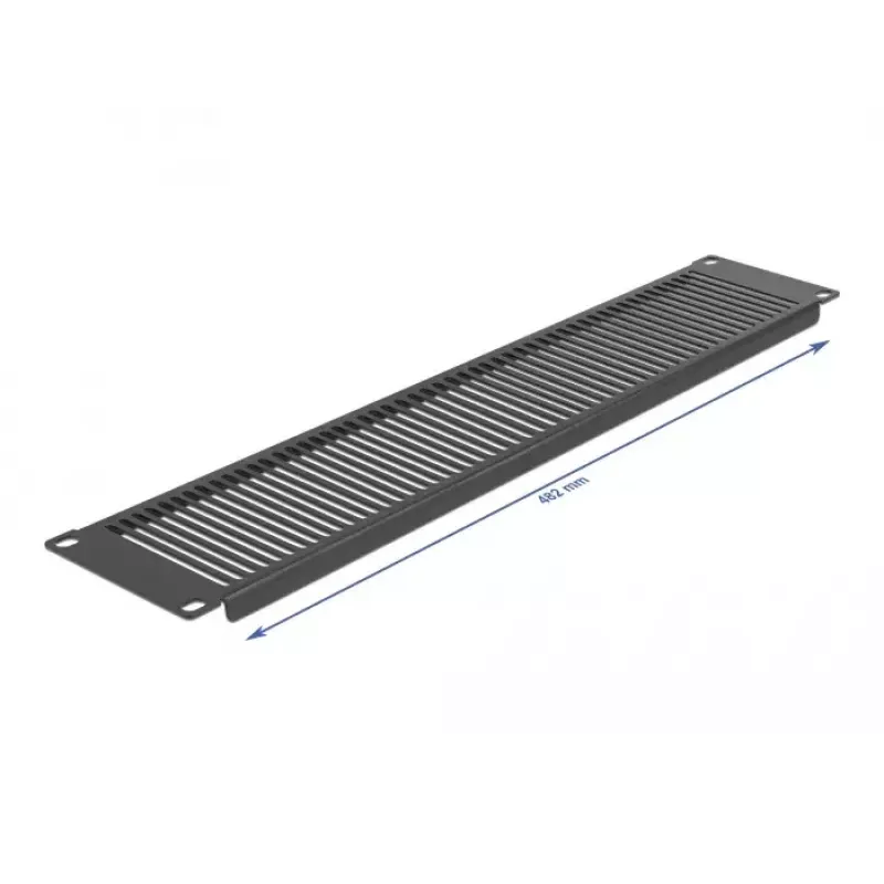 Τυφλό πάνελ με αερισμό DeLOCK 19 ιντσών πάνελ rack δικτύου 66671