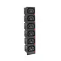 ACT C13 IEC Lock Net Entree (6x έξοδος) - μαύρο, PA135015BK6