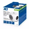 ACT AC2425 προέκταση ρεύματος 1,5 m 3 πρίζες AC εσωτερικού χώρου λευκό
