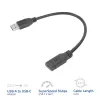 Προσαρμογέας USB ACT AC7460 βύσμα USB-A σε υποδοχή USB-C 24 ακίδων, 20 cm, 5 Gbit/s