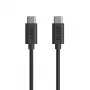 Hama 00086446 καλώδιο φόρτισης, USB-C σε USB-C, 60 W, 1,2 m, μαύρο