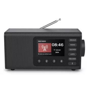 Προσωπικό ραδιόφωνο Hama DR1001 Ψηφιακό DAB DAB+ FM 5W Οθόνη TFT