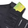 Τσαντάκι μέσης Hama 00019861 Lycra Μαύρο Φερμουάρ