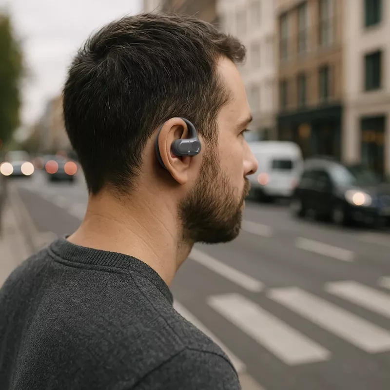 Hama Spirit Open Headset True Wireless Stereo (TWS) In-Ear Κλήσεις/Μουσική Bluetooth Μαύρο