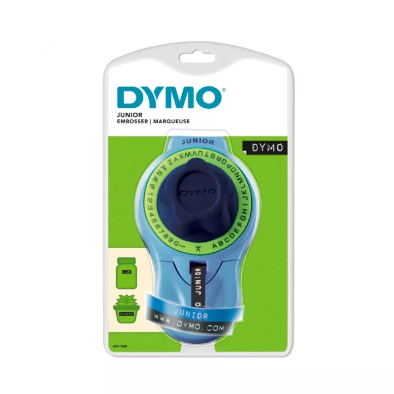 DYMO ® JUNIOR Πρέσα ανάγλυφης εκτύπωσης, Μπλε, Πράσινο