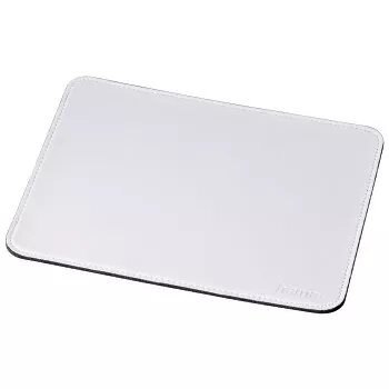 Δερμάτινο mouse pad Hama λευκό