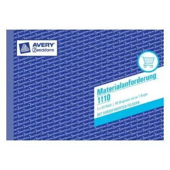Βιβλίο διαχείρισης Avery 1110 μπλε λευκό