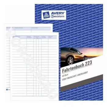 Βιβλίο διαχείρισης Avery 223 μπλε λευκό