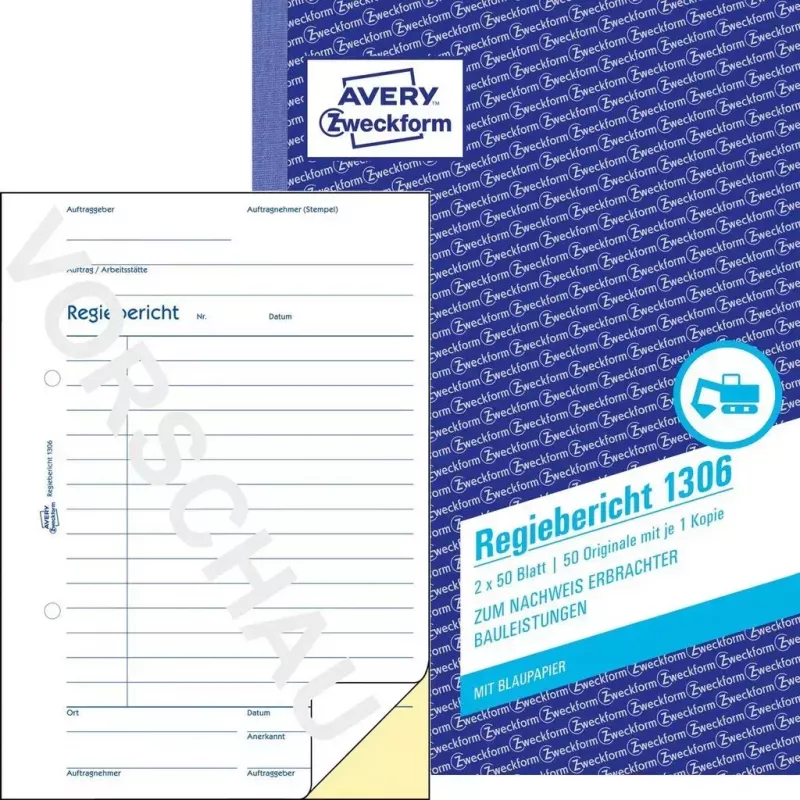 Έντυπο/βιβλίο εκκαθάρισης A5 Avery 1306