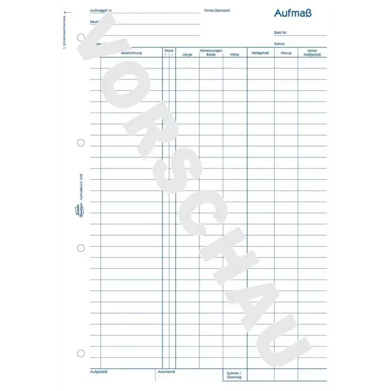 Έντυπο/βιβλίο λογιστικής AVERY 1318